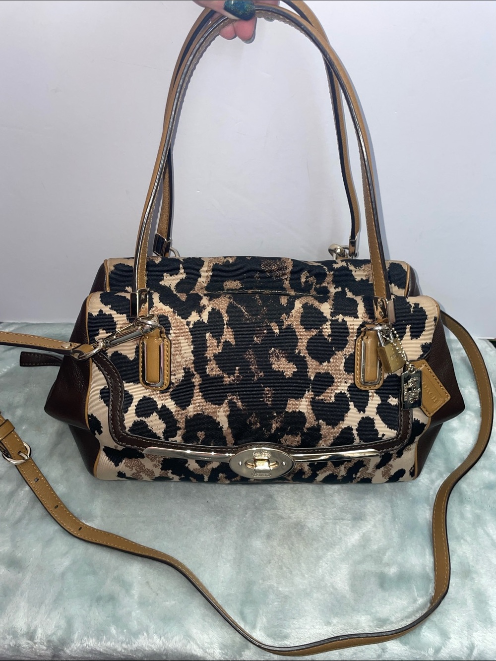 Coach ‘Madison Madeline’ Ocelot E/W Satchel